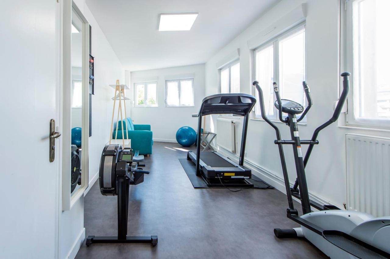 Suites Mana - Le Manaloft, Chic Et Moderne Avec Salle Privee De Fitness En Plein Centre-Ville De Rethel Eksteriør billede