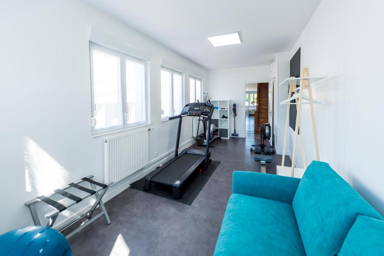 Suites Mana - Le Manaloft, Chic Et Moderne Avec Salle Privee De Fitness En Plein Centre-Ville De Rethel Eksteriør billede